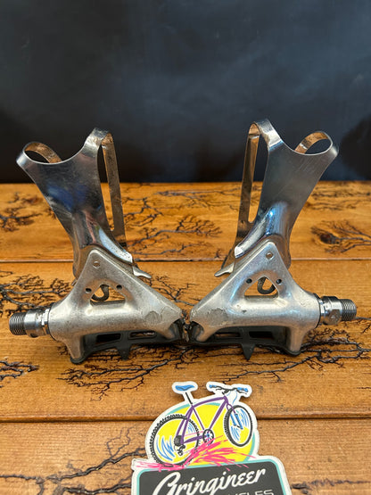 Shimano Dura Ace PD-7400 Pedals With Metal Toe Cages