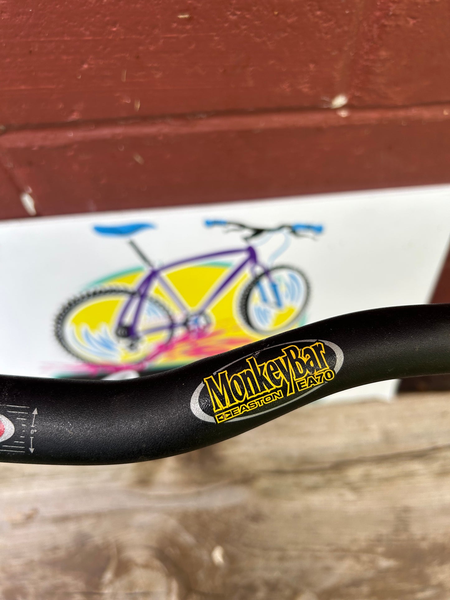 Easton EA70 Monkey Bar 25.4mm 660mm Riser Handlebar
