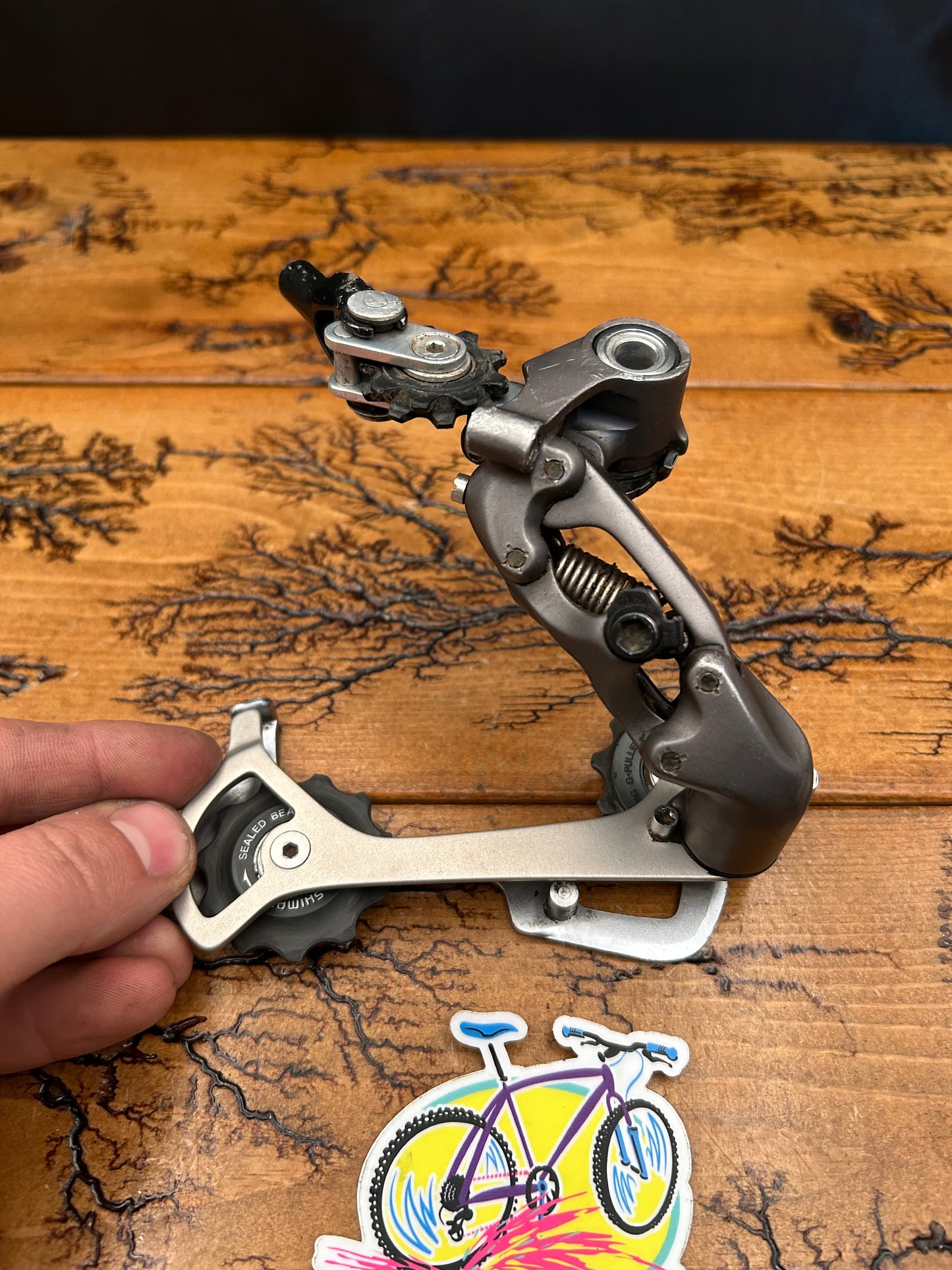 Shimano XTR RD-M951 Long Cage Rapid Rise Rear Derailleur