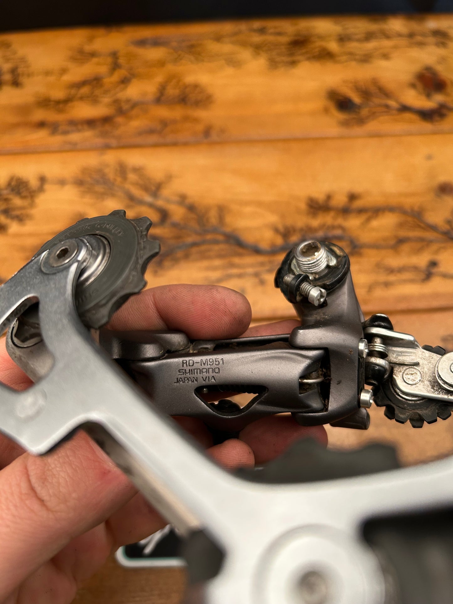 Shimano XTR RD-M951 Long Cage Rapid Rise Rear Derailleur