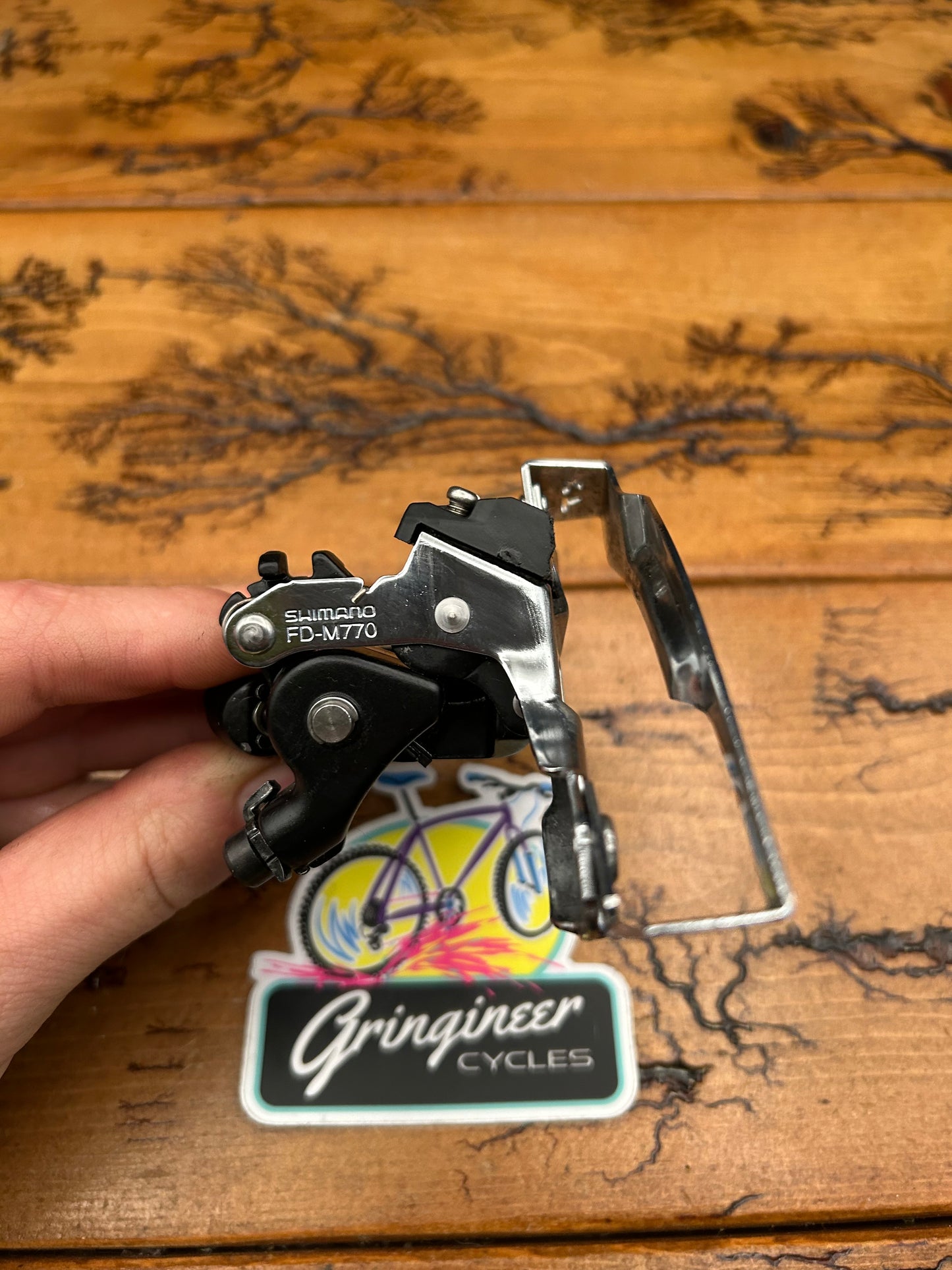 Shimano Deore XT FD-M770 34.9mm Top Pull Front Derailleur