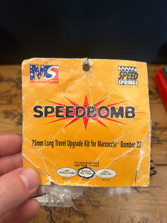 Mountain Speed Speed Bomb 75mm Long Travel Upgrade Kit For Marzocchi Bomber Z2 NOS