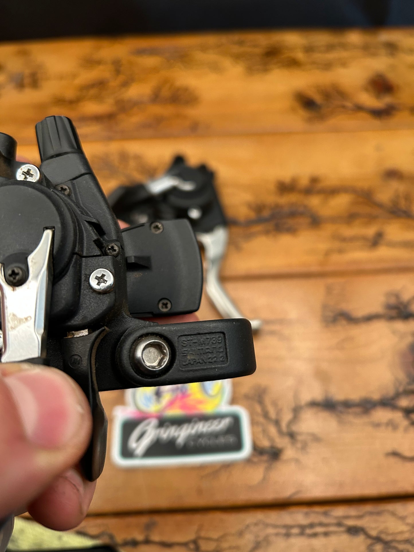 Shimano Deore XT ST-M739 3x8 Speed Shifters and Brake Levers