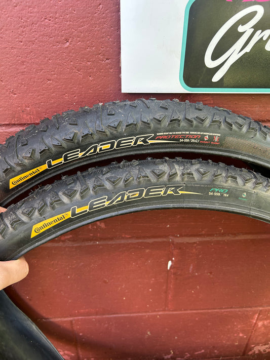 Continental Leader 26x2.1 Folding Bead Tires