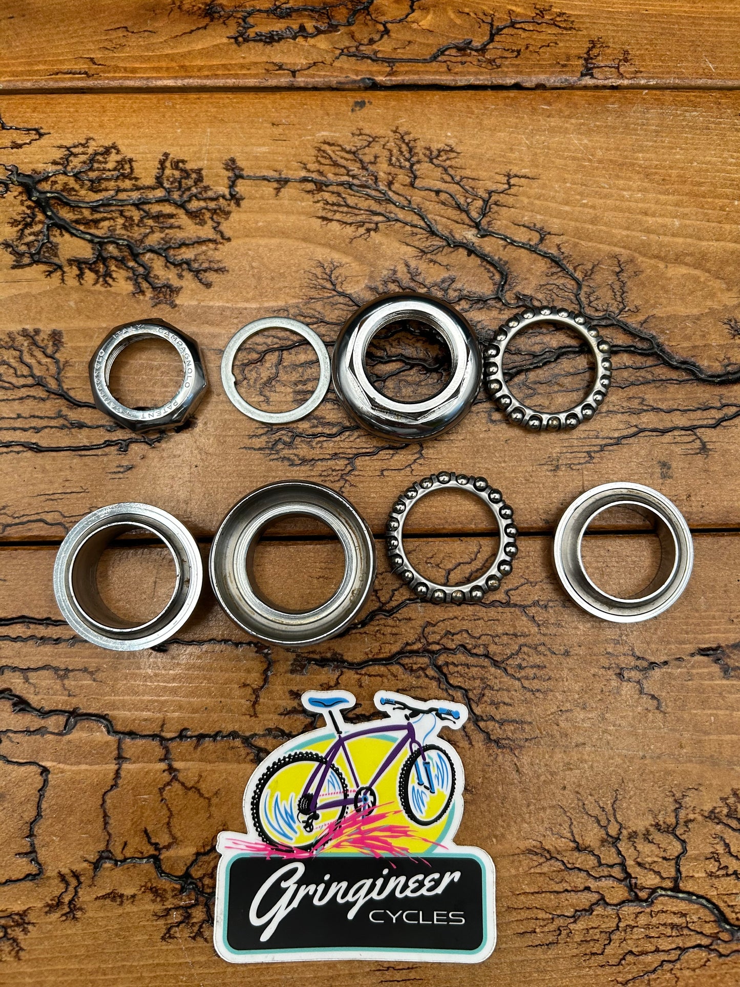 Campagnolo Nuovo Record Strada C 1039 1 Inch English Threaded Headset