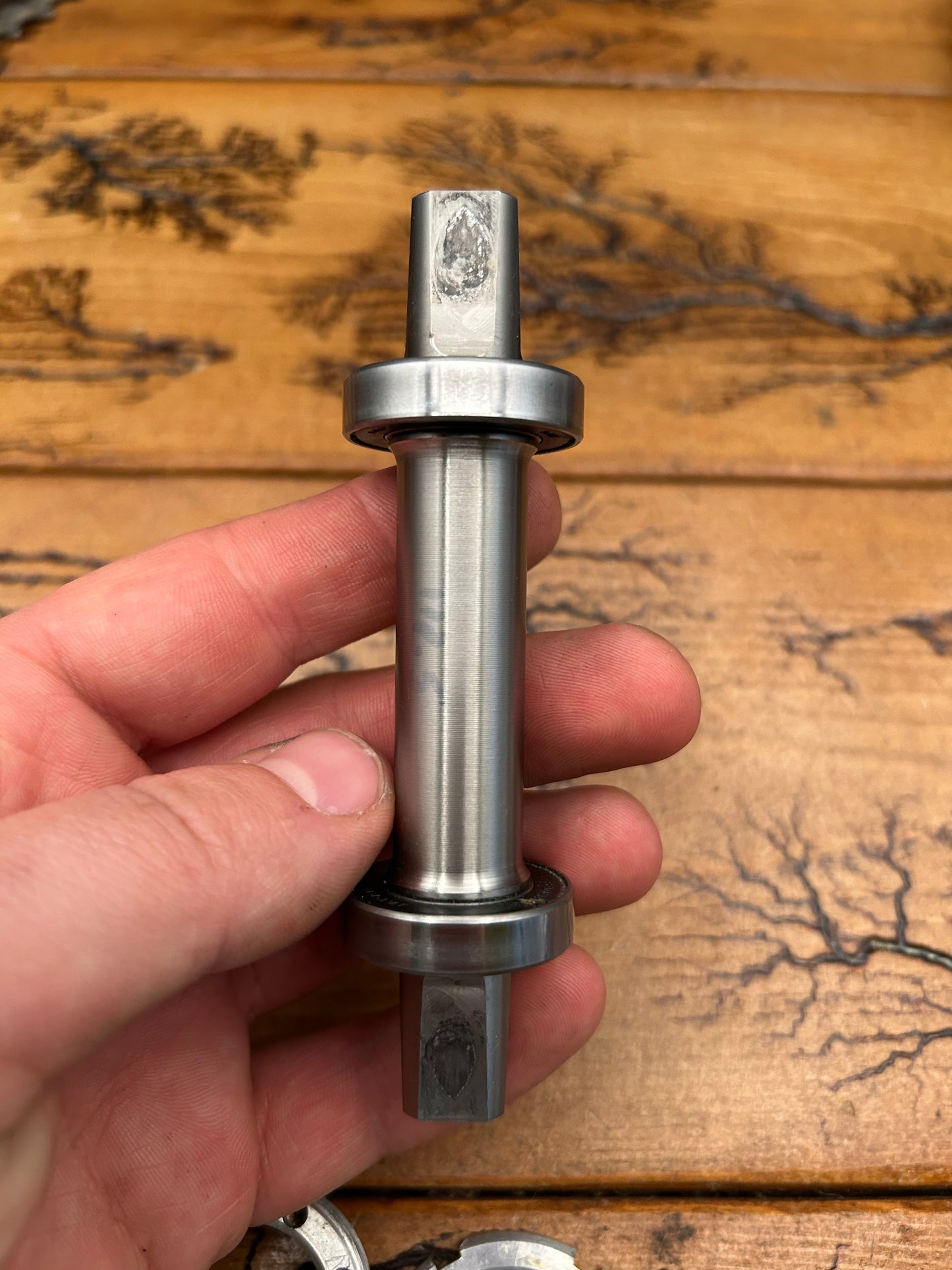 Titanium 112.5mm x 68mm Square Taper Bottom Bracket