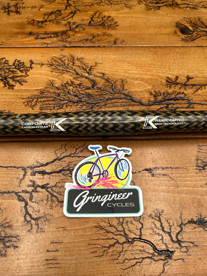 Kinesis Composite Carbon Kevlar 585mm 25.4mm Handlebar