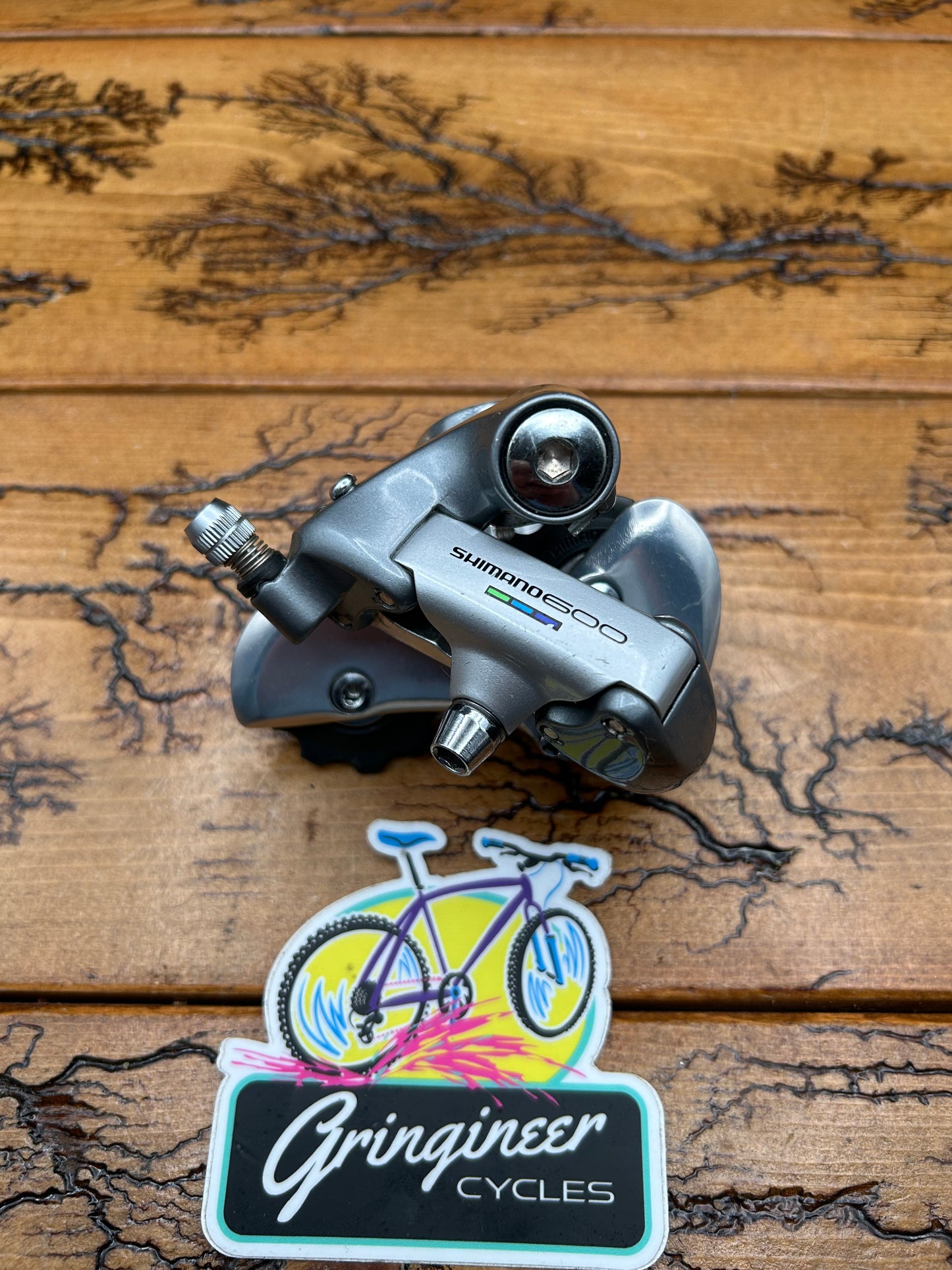 Shimano 600 Tri Color RD-6400 Rear Derailleur