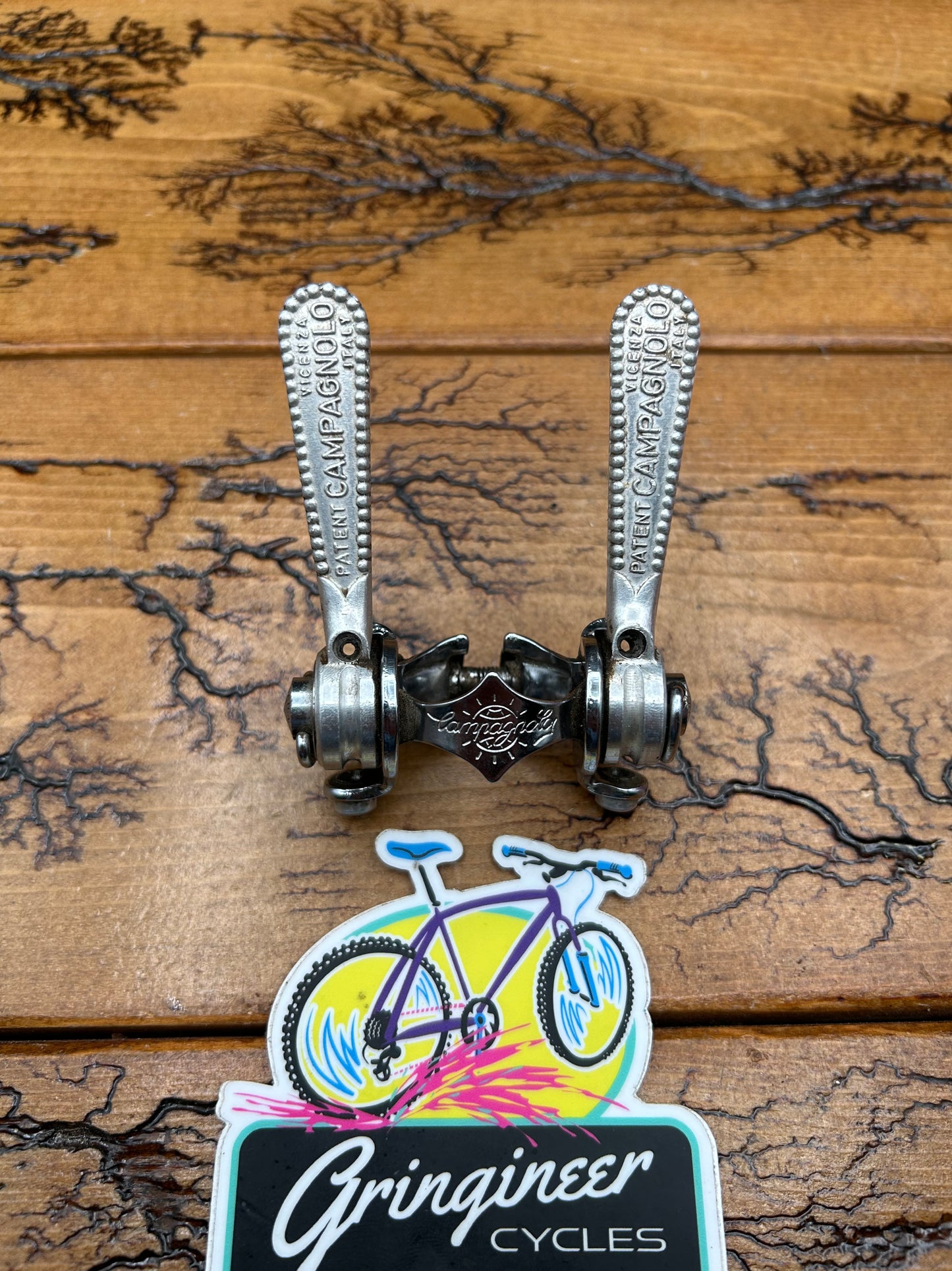 Campagnolo Record 1014 Down Tube Shifters