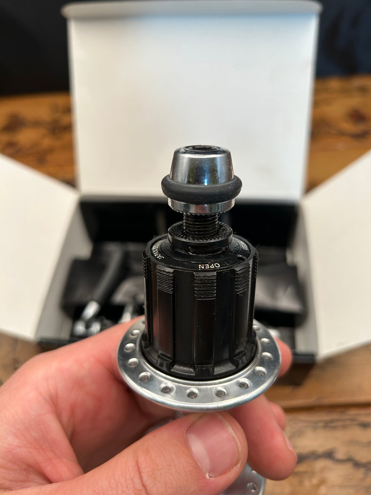 Shimano Deore XT M730 36 Hole 100/130 Hub Set NOS