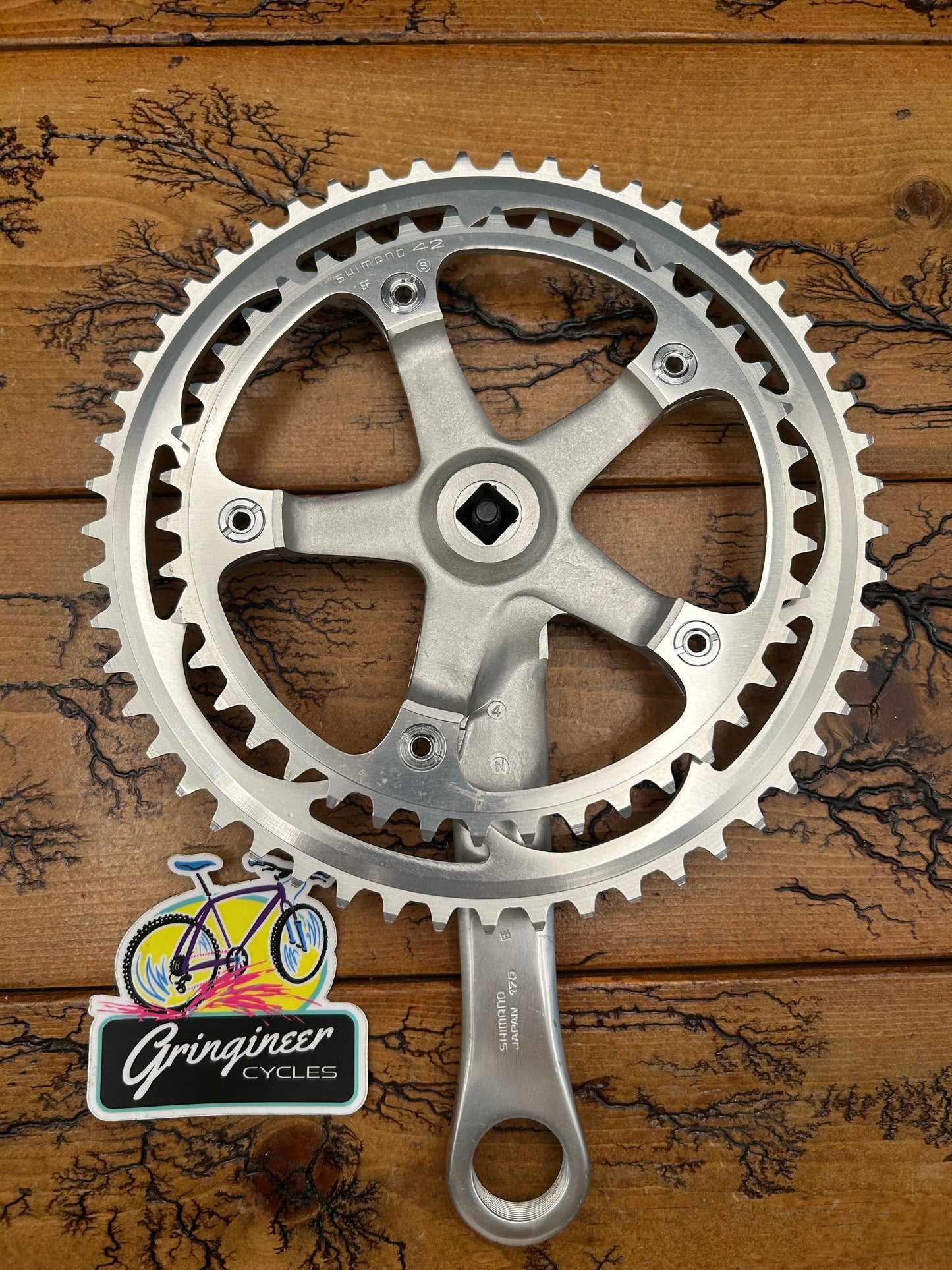 Shimano Dura Ace EX FC-7200 53/42 170mm Right Crankarm