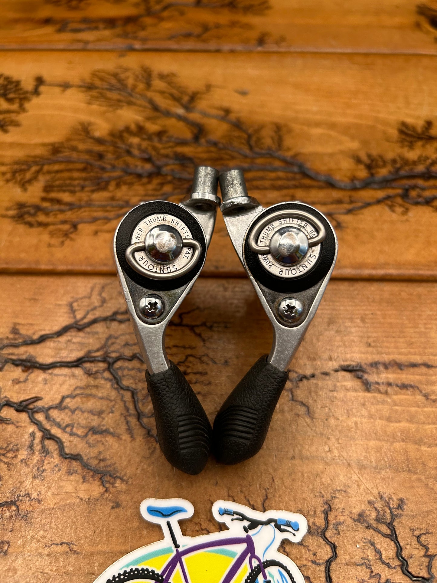 Suntour Power Thumb Shifters XC Sport LD-4700 Shifter Set