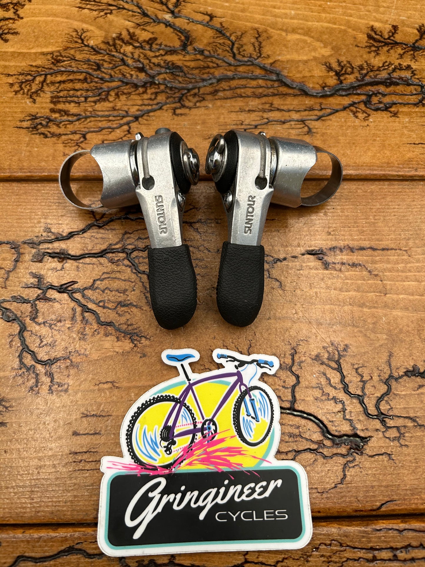 Suntour Power Thumb Shifters XC Sport LD-4700 Shifter Set