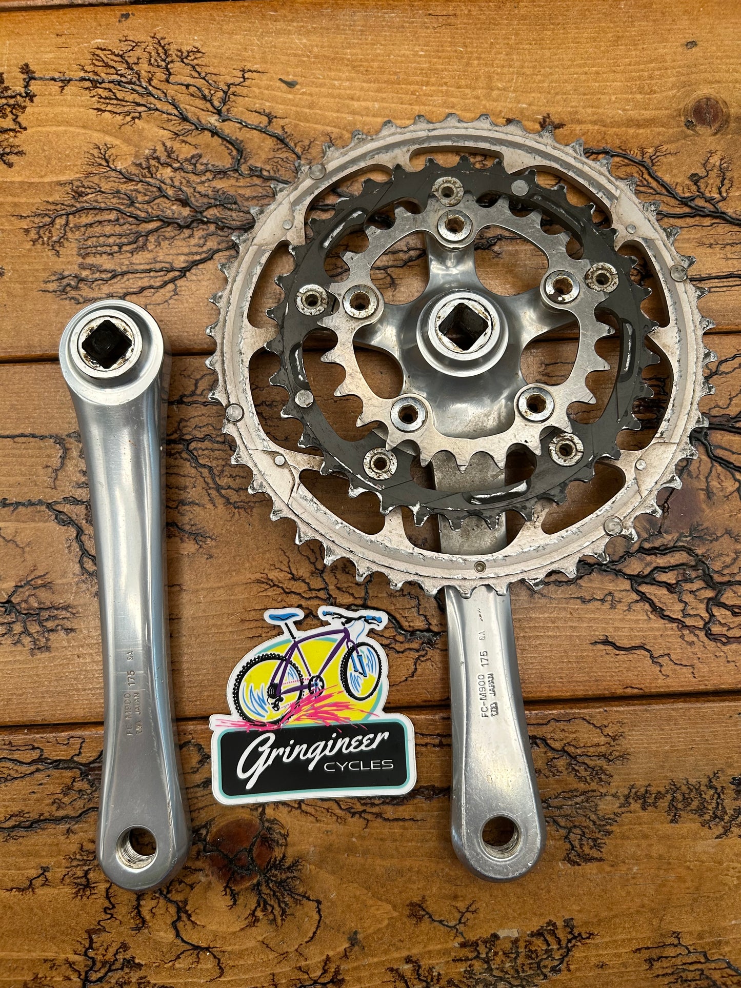 Shimano XTR FC-M900 46/34/24 175mm Crankset