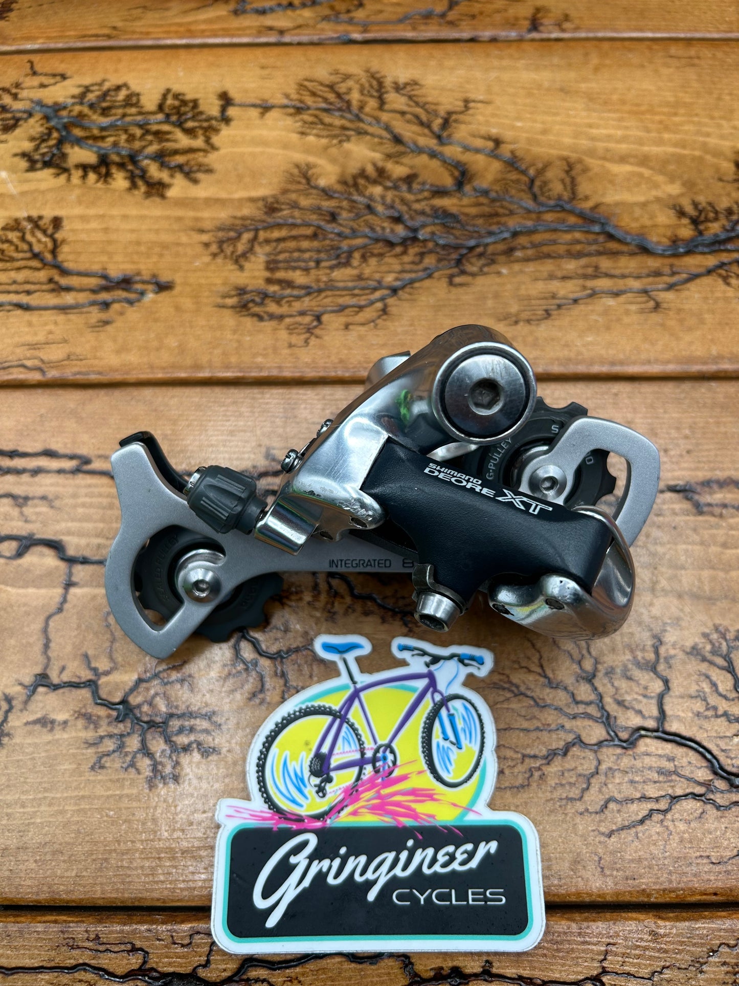 Shimano Deore XT RD-M737 Long Cage Rear Derailleur VG