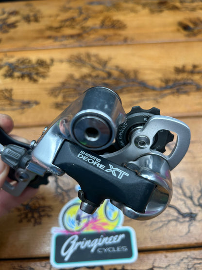 Shimano Deore XT RD-M737 Long Cage Rear Derailleur VG
