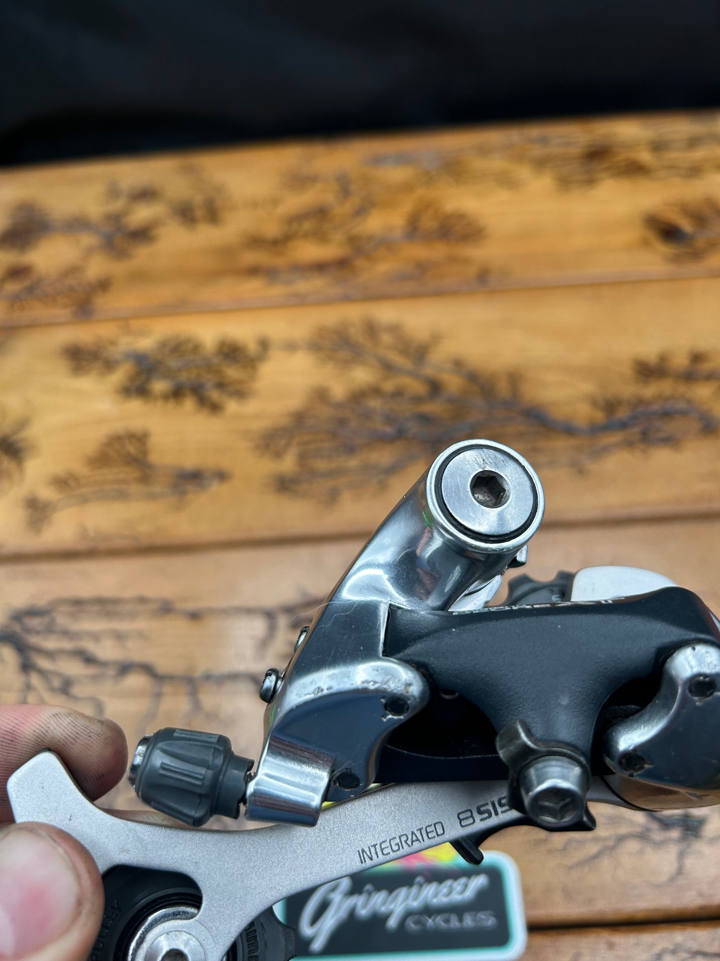 Shimano Deore XT RD-M737 Long Cage Rear Derailleur VG