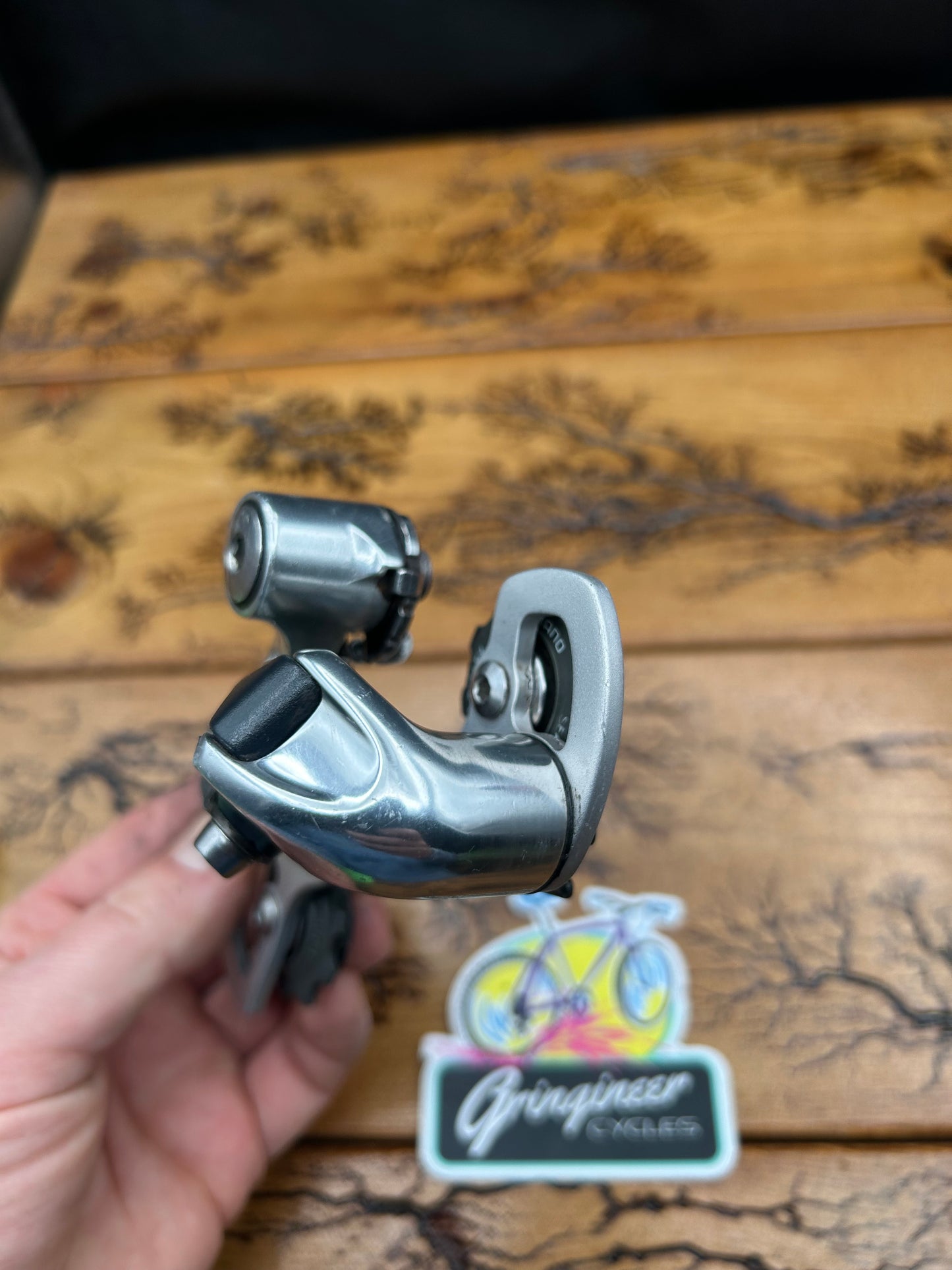 Shimano Deore XT RD-M737 Long Cage Rear Derailleur VG