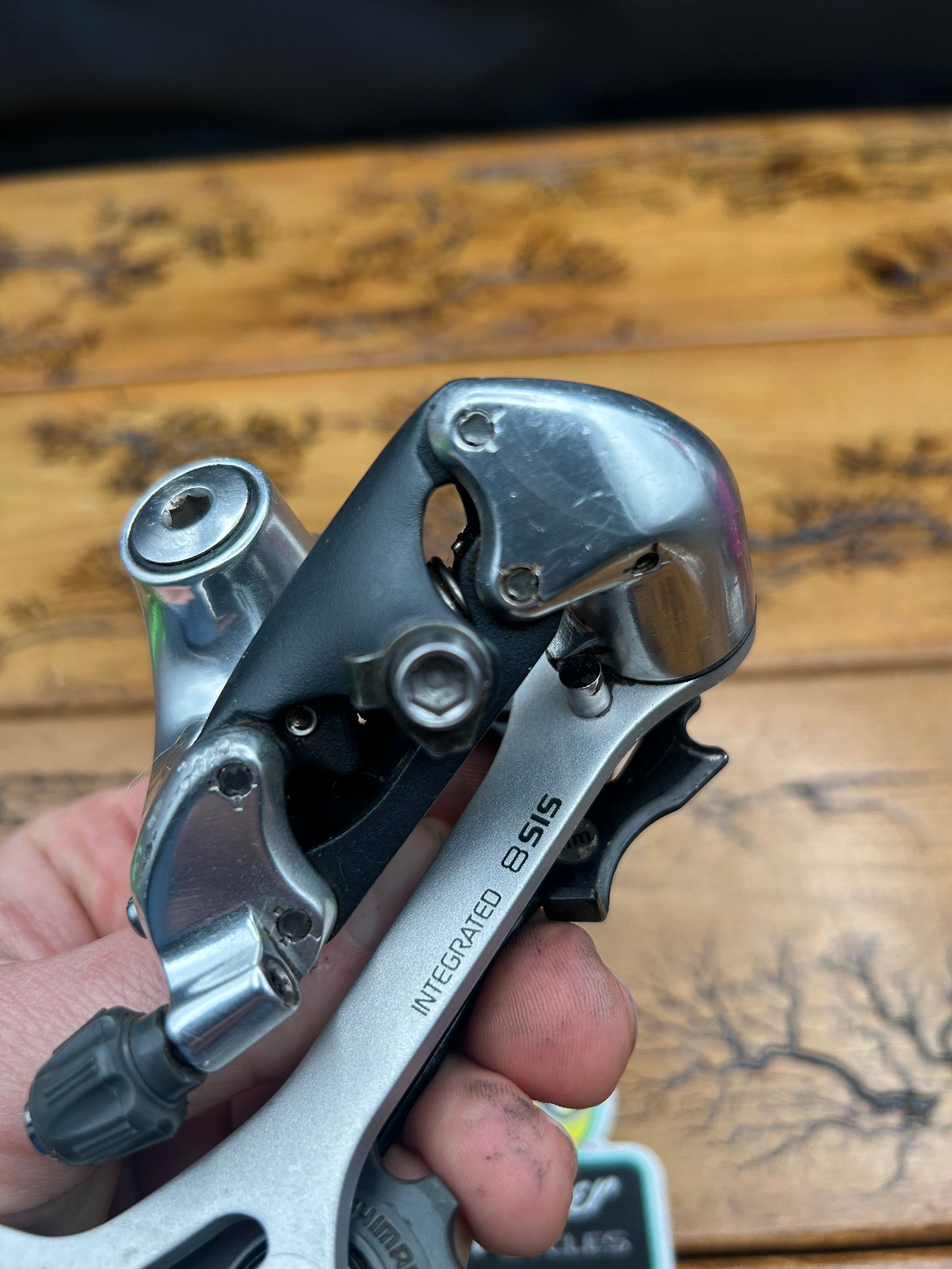 Shimano Deore XT RD-M737 Long Cage Rear Derailleur VG