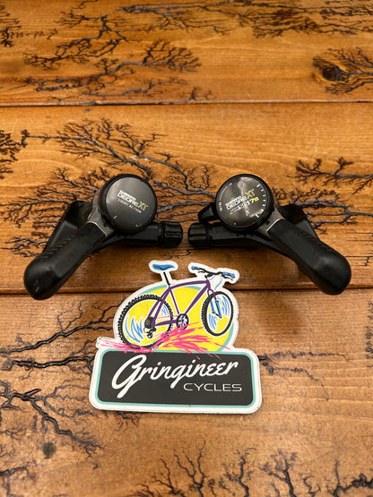 Shimano Deore XT SL-M732 7 Speed Thumb Shifters