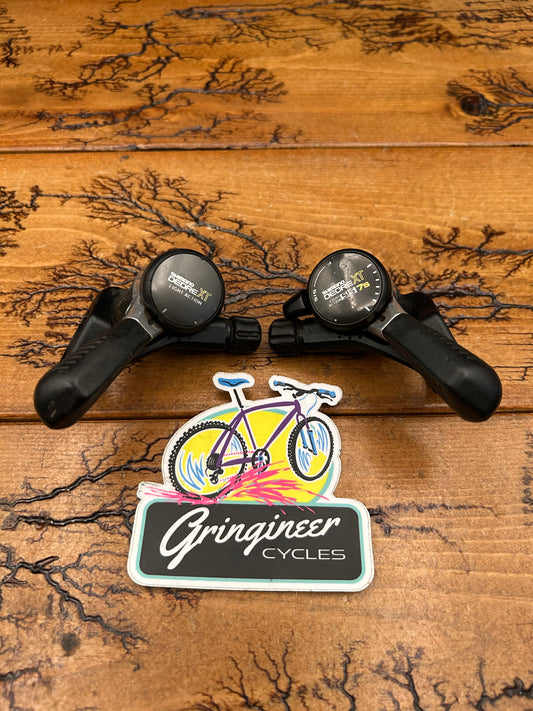 Shimano Deore XT SL-M732 7 Speed Thumb Shifters