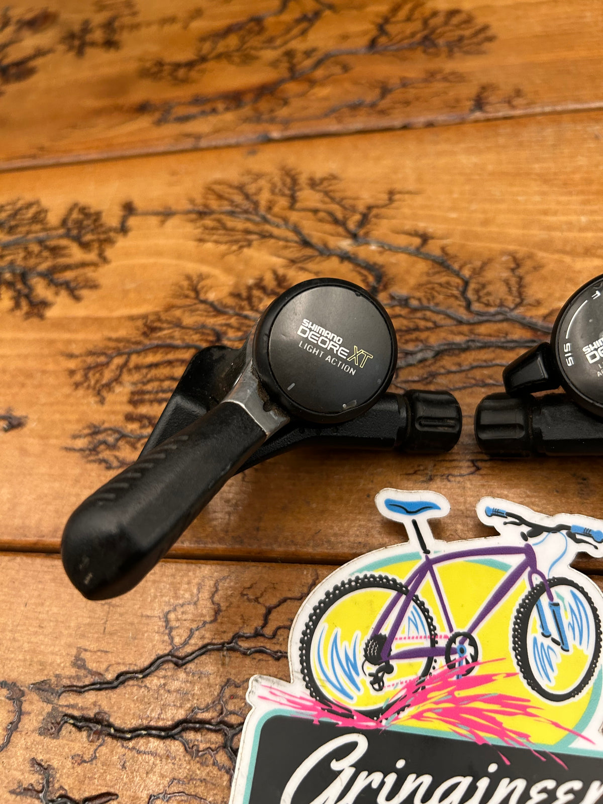 Shimano Deore XT SL-M732 7 Speed Thumb Shifters