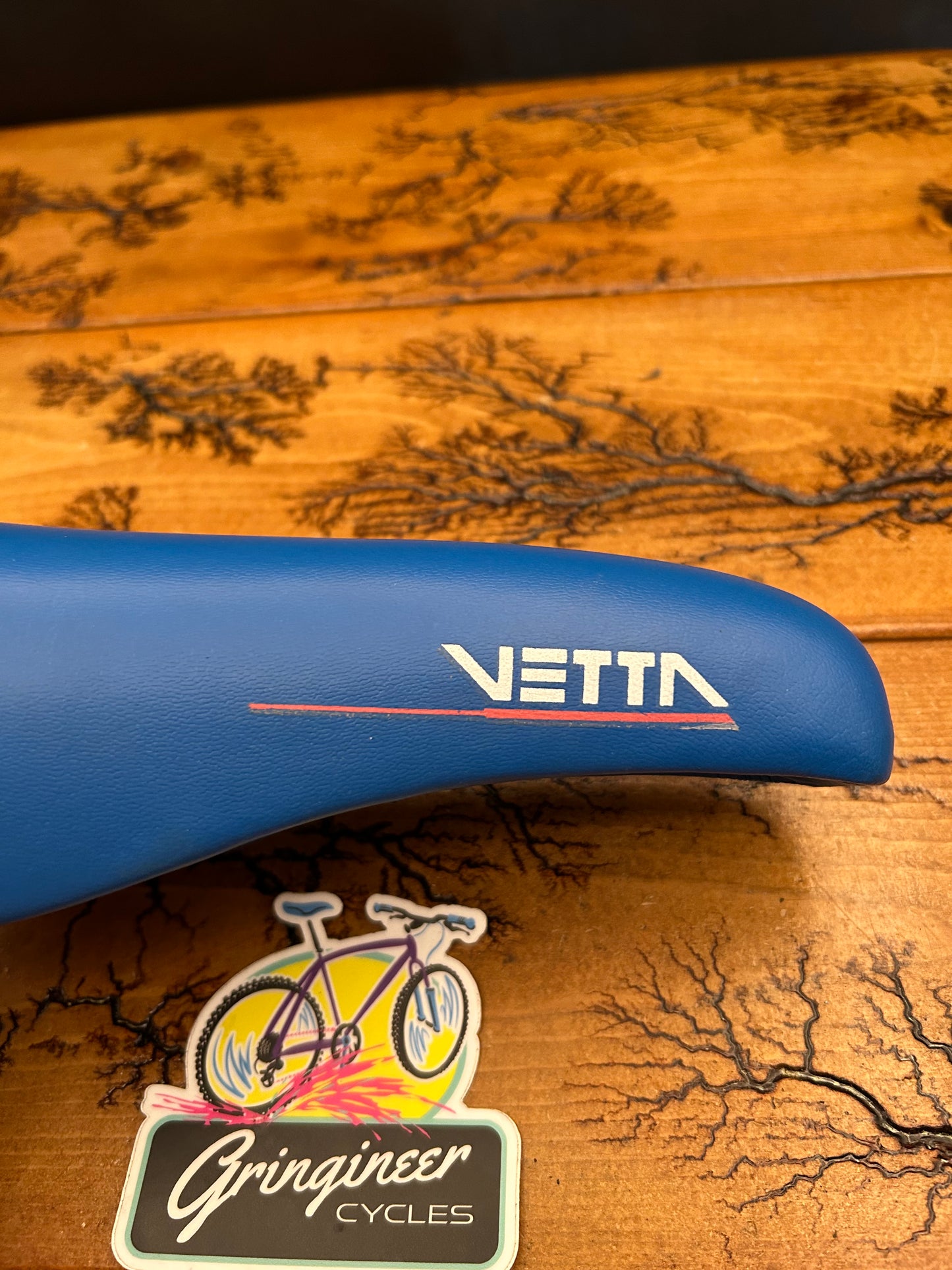 Vetta Carrera Blue Saddle NOS