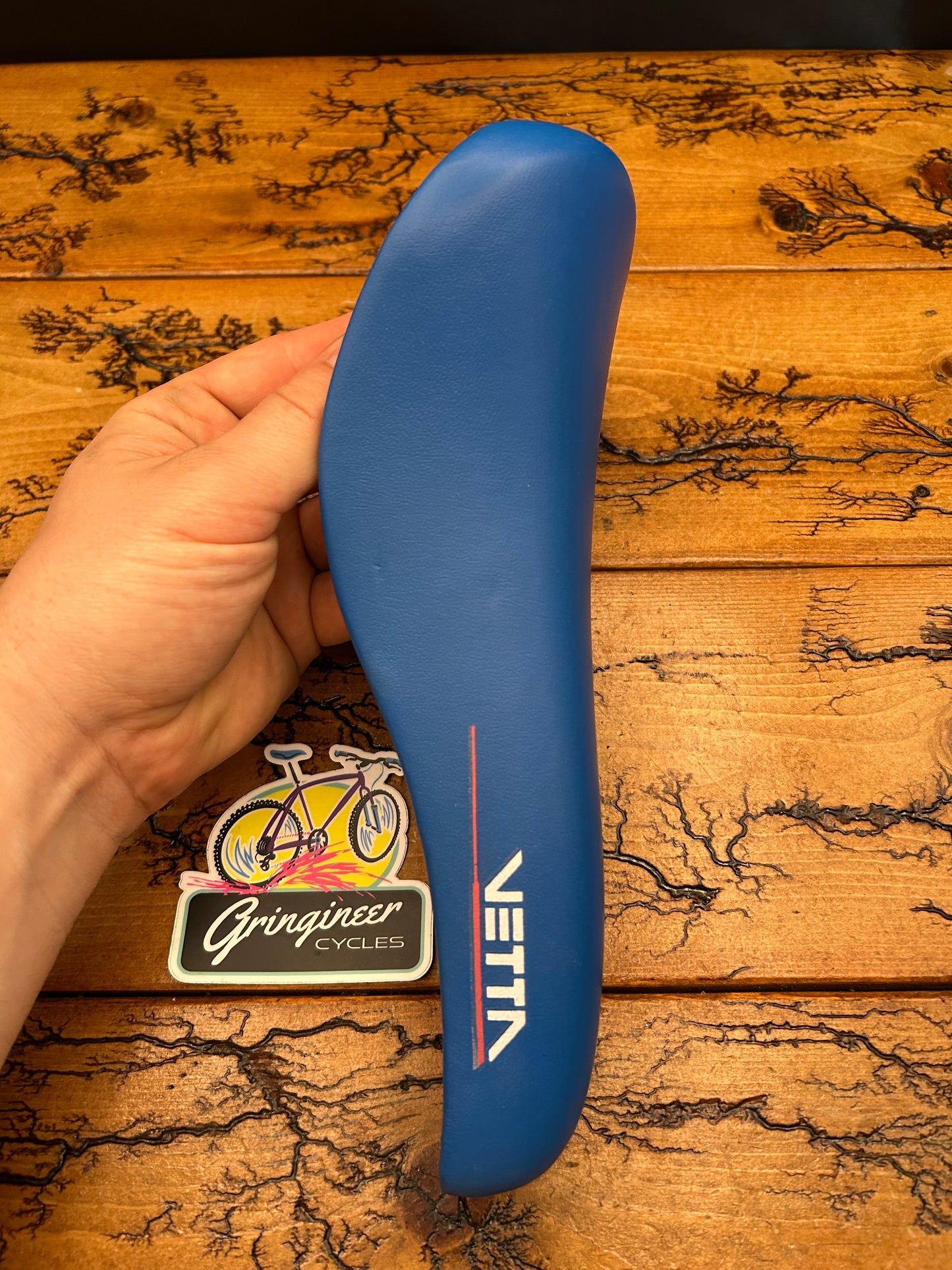 Vetta Carrera Blue Saddle NOS