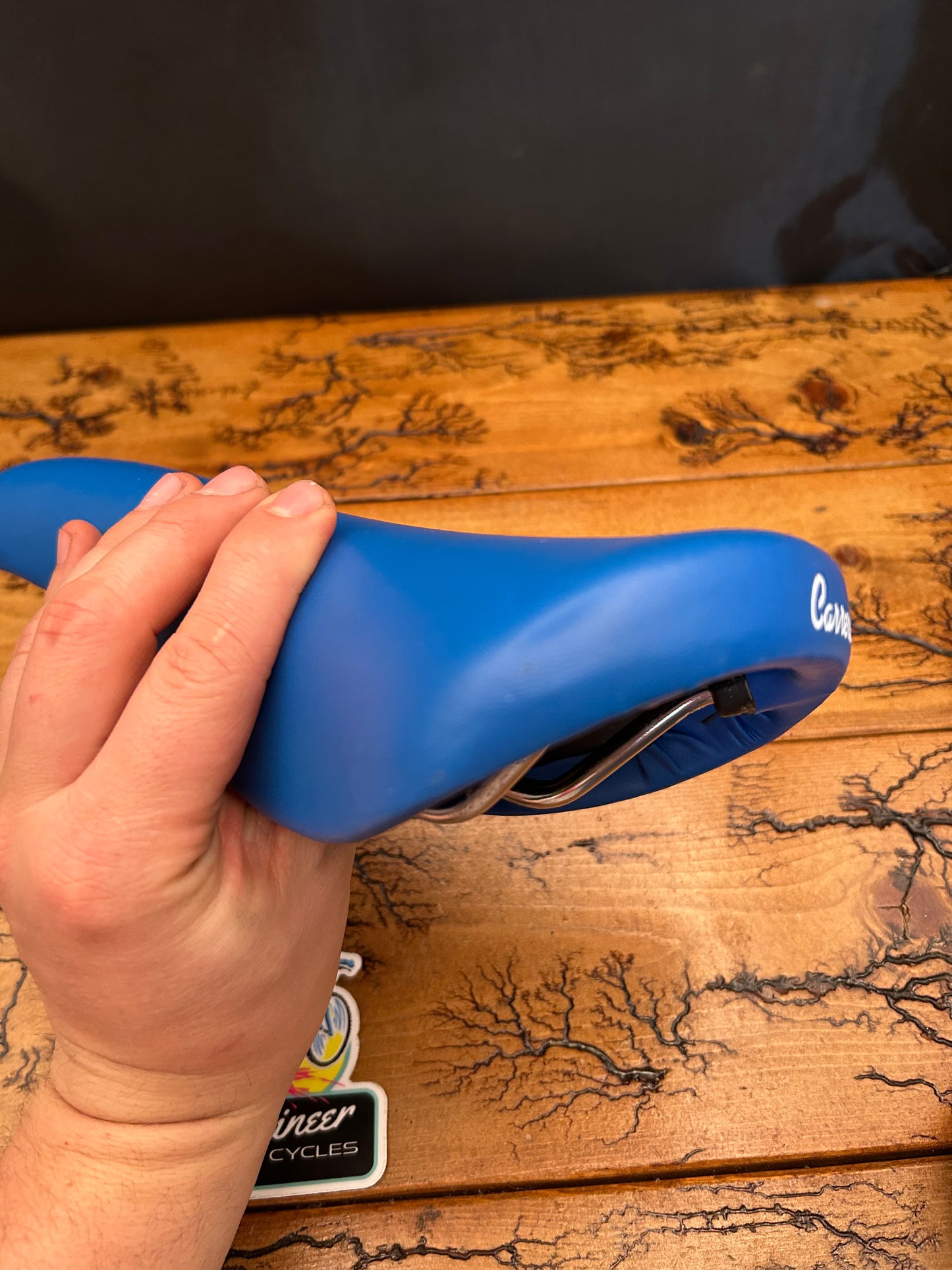 Vetta Carrera Blue Saddle NOS