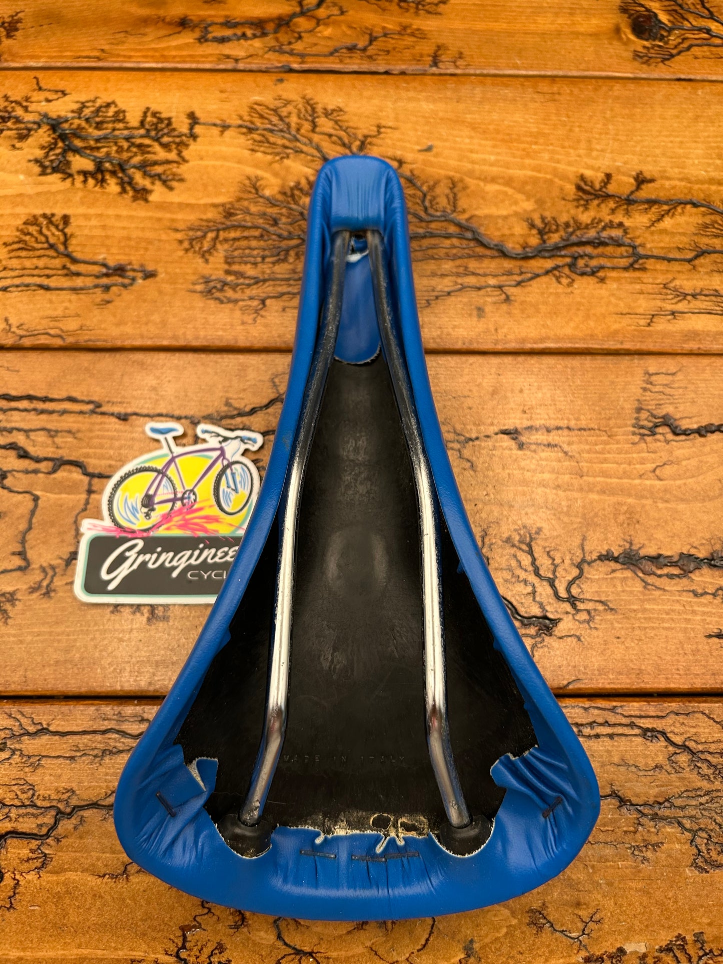 Vetta Carrera Blue Saddle NOS