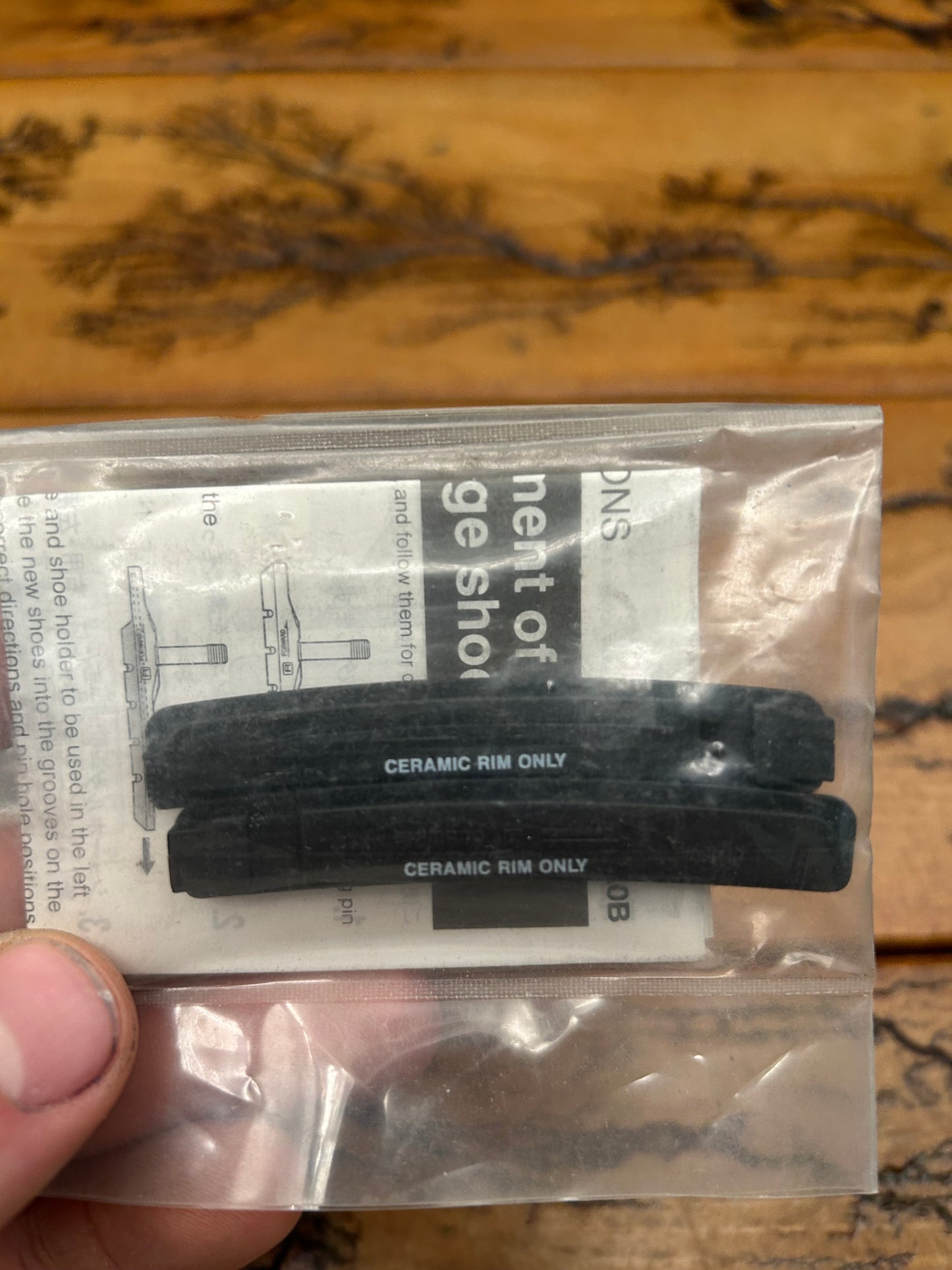 Shimano XTR V Brake Ceramic Rim Brake Pads NOS