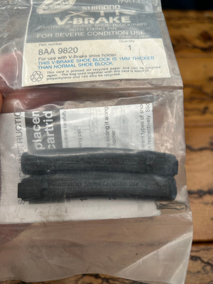 Shimano XTR V Brake Severe Condition Brake Pads NOS