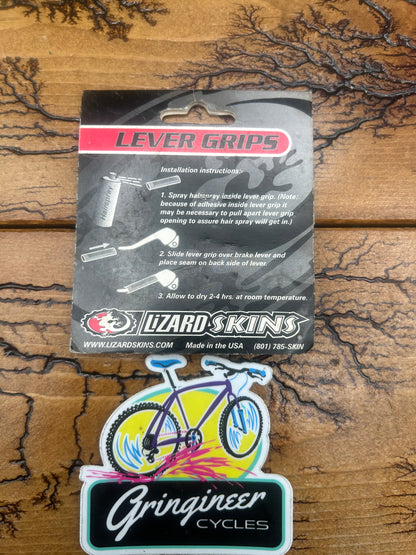 Lizard Skins Red Lever Grips NOS