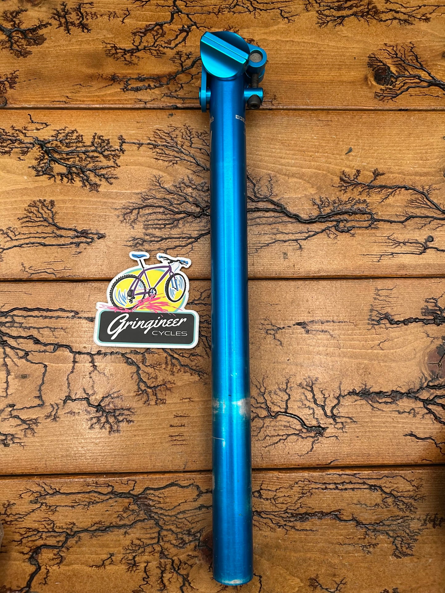 Ringle Moby 27.0mm Turquoise Seatpost