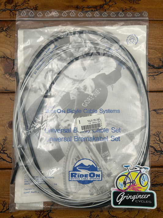 Gore Ride On Universal Road Or Mountain Brake Cable Set With Black Housing NOS