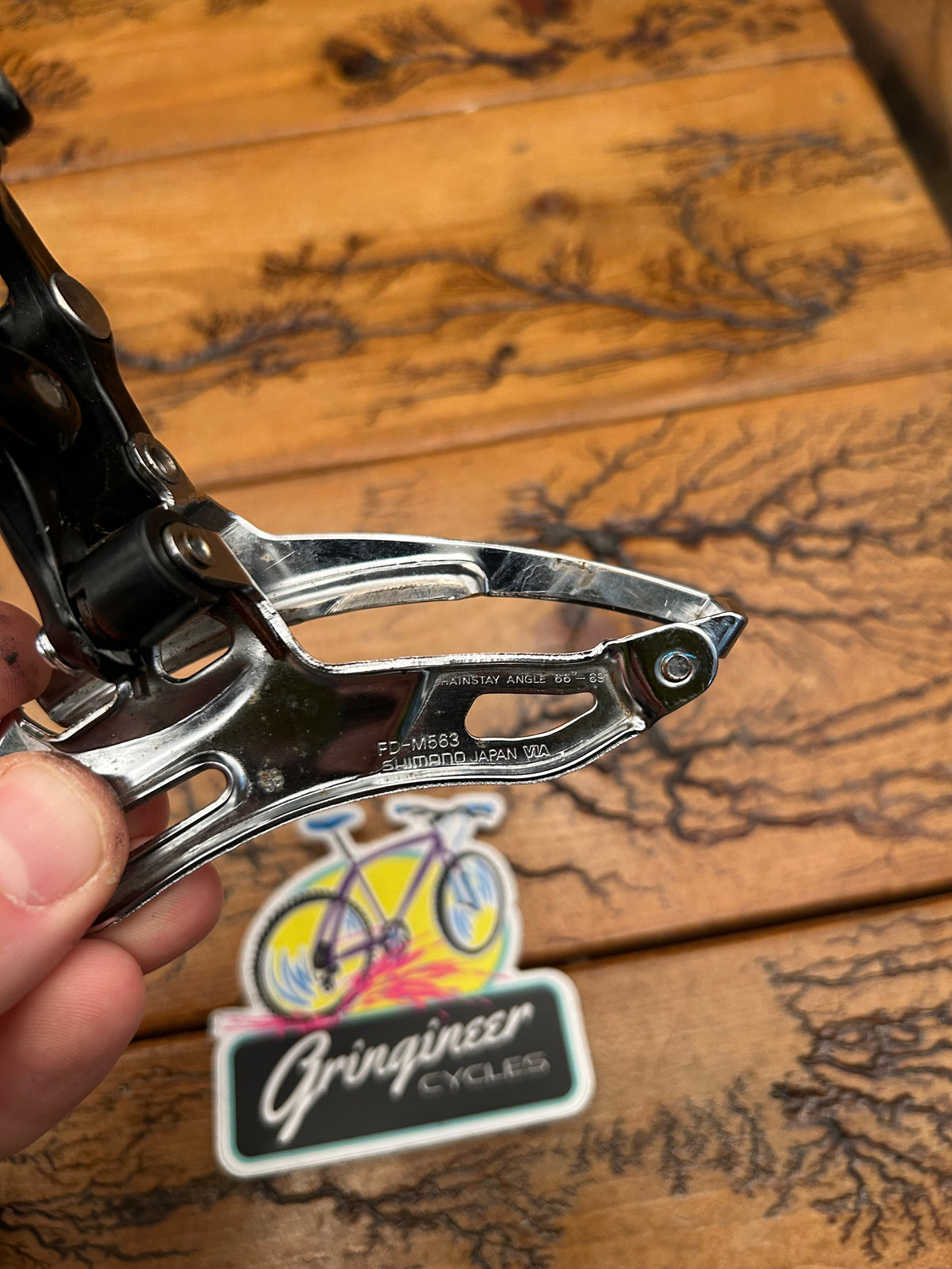 Shimano Deore LX FD-M563 28.6mm Bottom Pull Front Derailleur