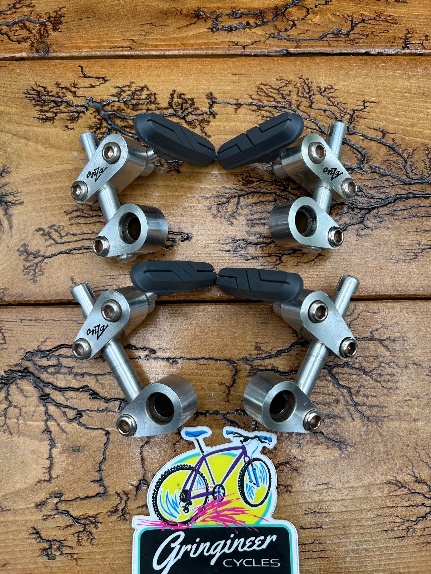 Onza H.O Silver Cantilever Brake Set