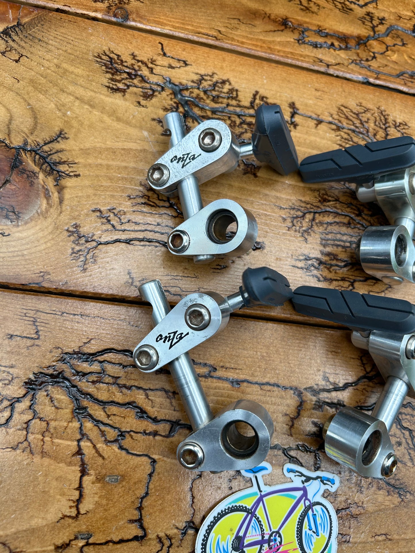 Onza H.O Silver Cantilever Brake Set