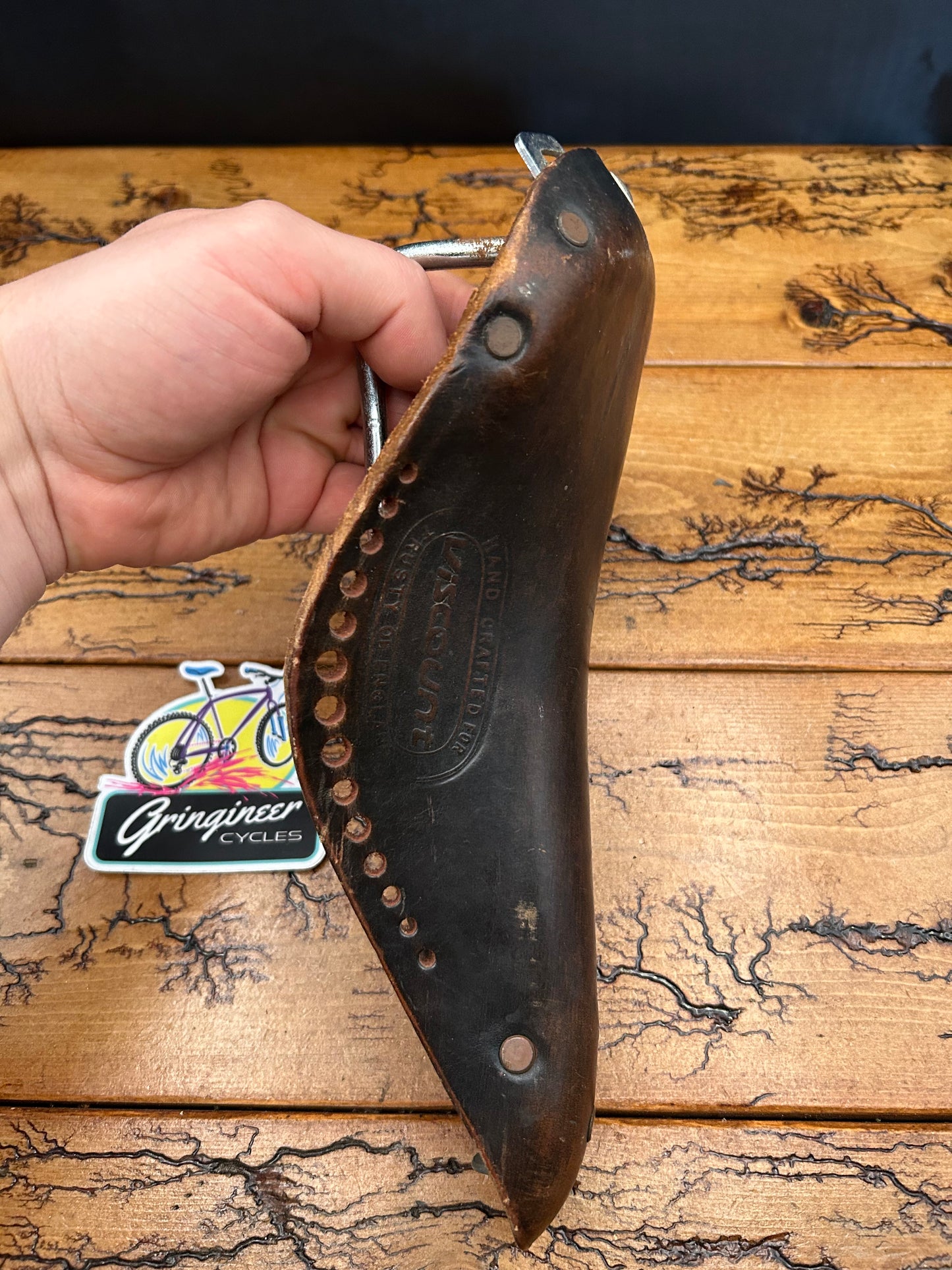 Viscount Leather Saddle