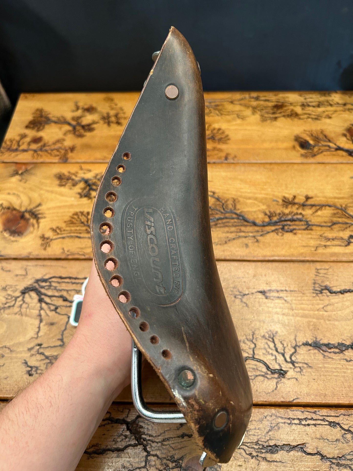Viscount Leather Saddle