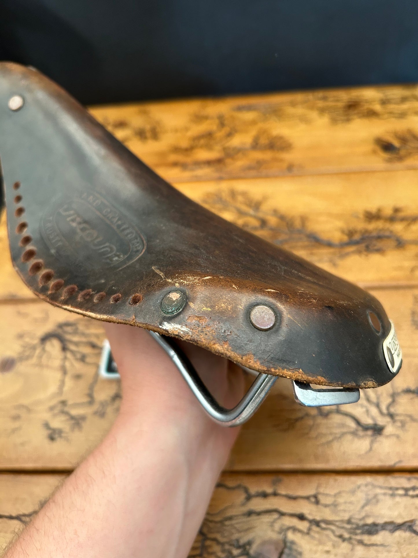 Viscount Leather Saddle
