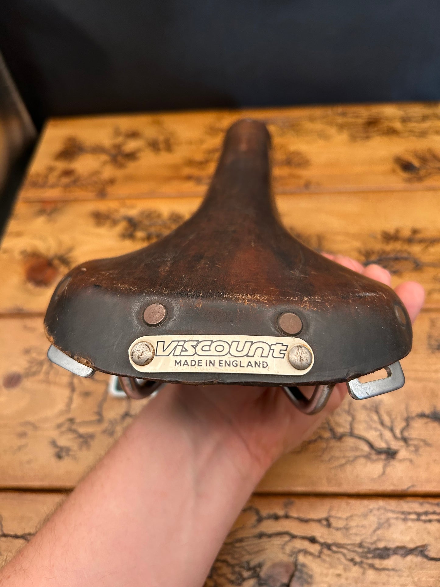 Viscount Leather Saddle