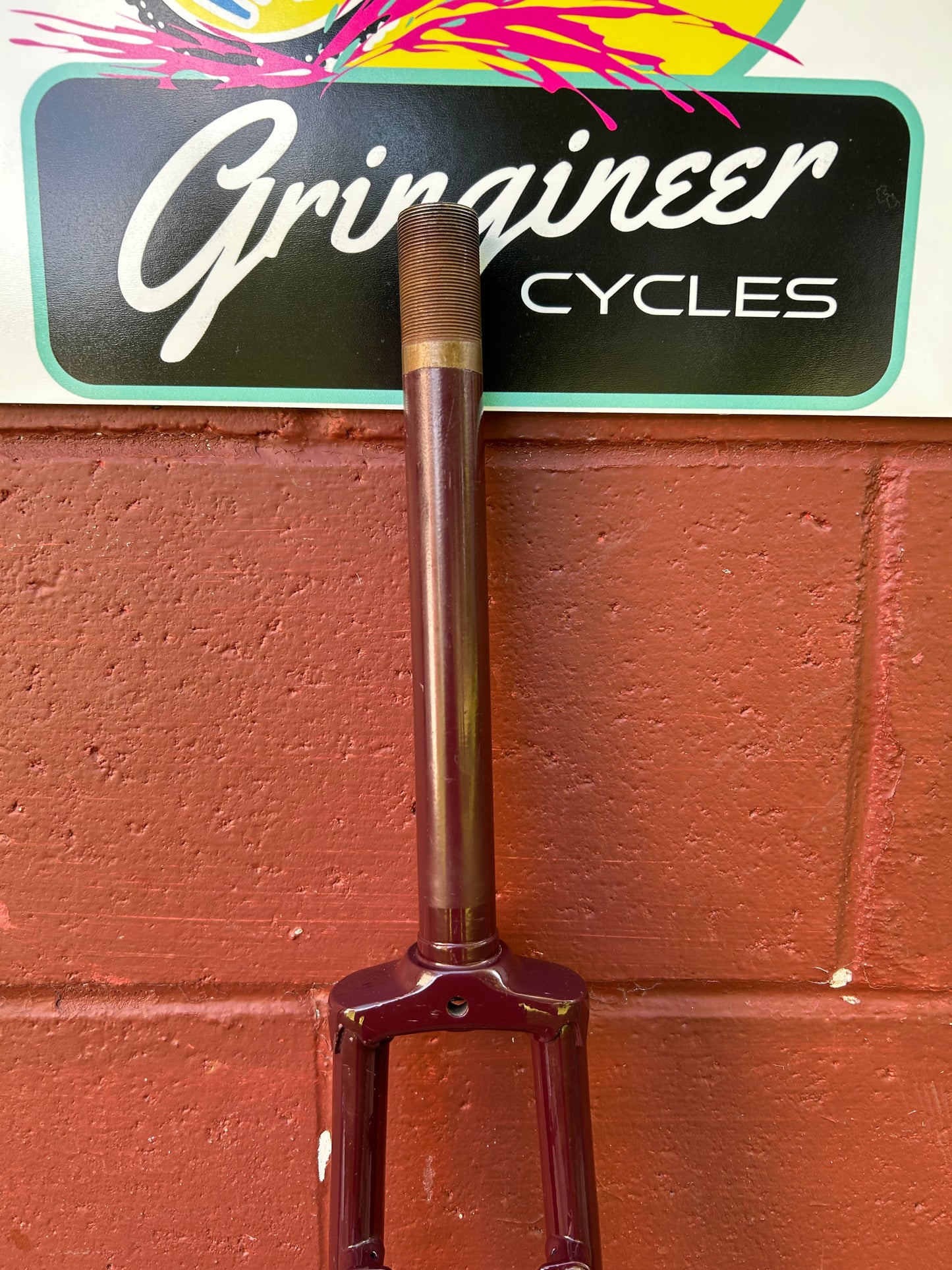 Tange 700c 1 Inch Threaded Steel Fork