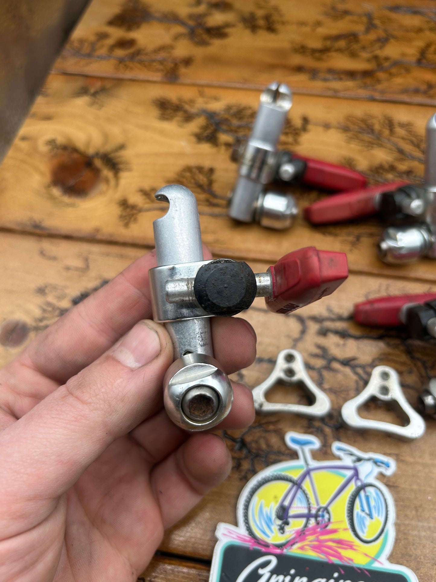 Marin Lite Silver Cantilever Brake Set