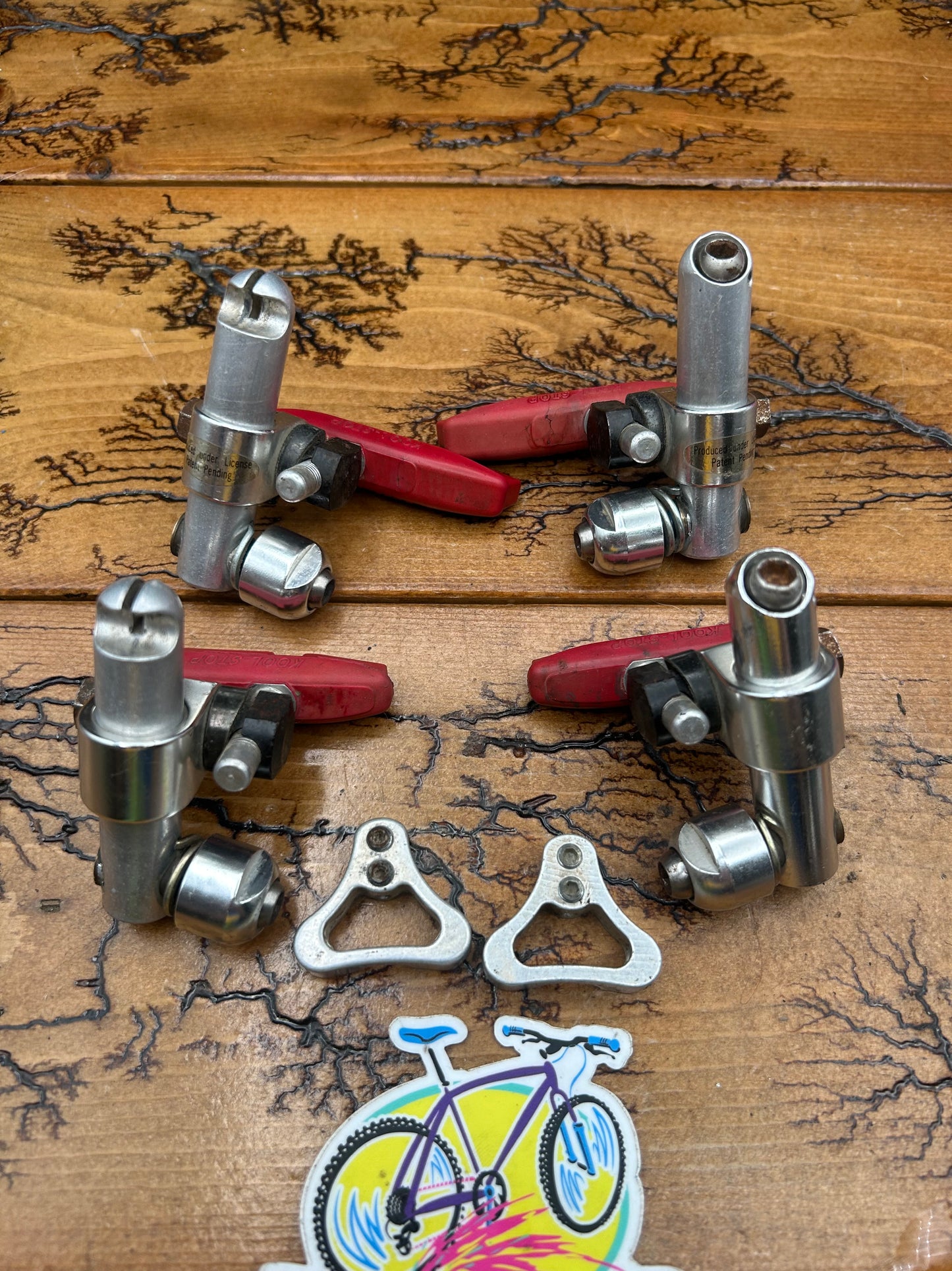 Marin Lite Silver Cantilever Brake Set