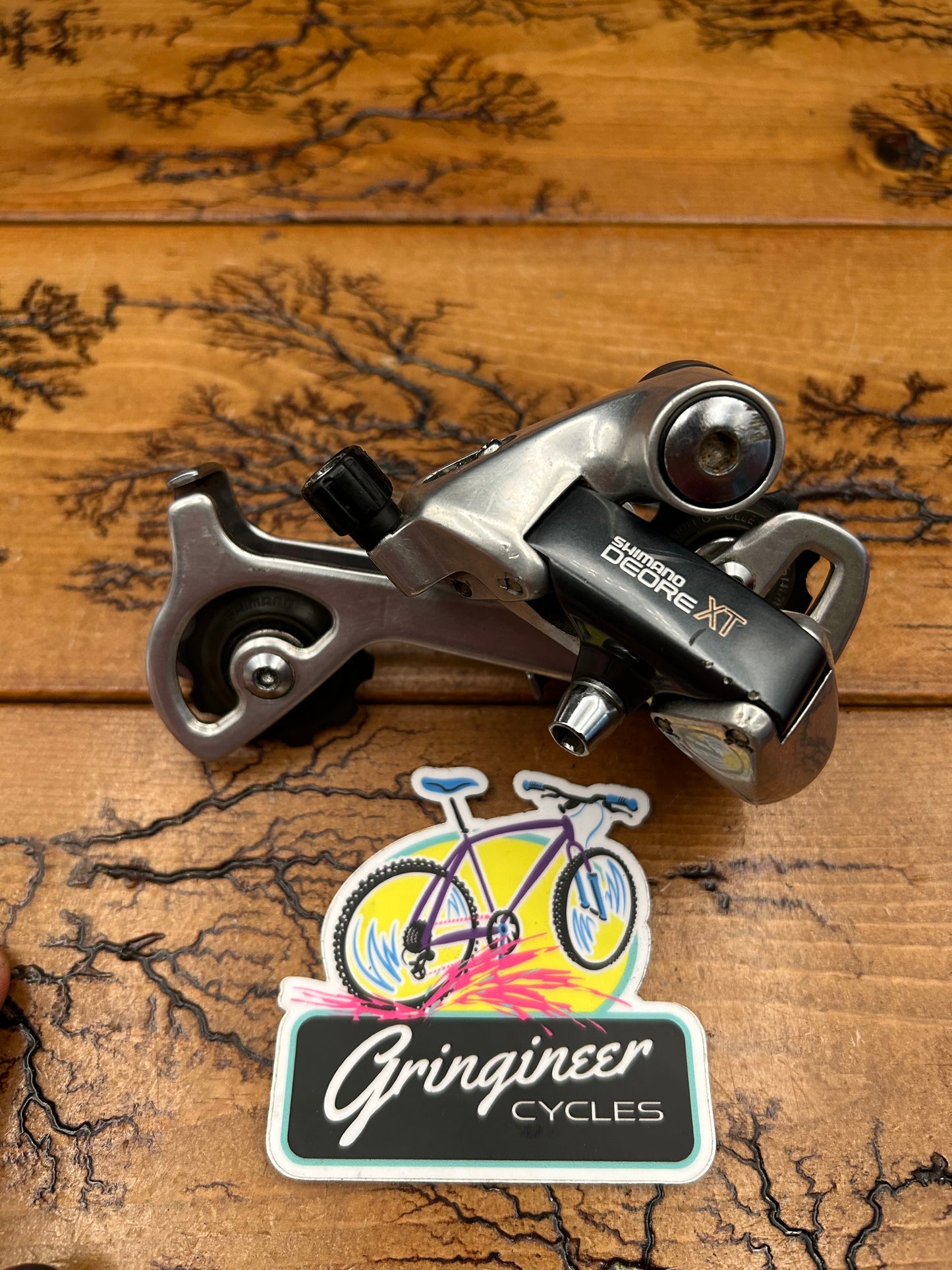 Shimano Deore XT RD-M735 Long Cage Rear Derailleur VG