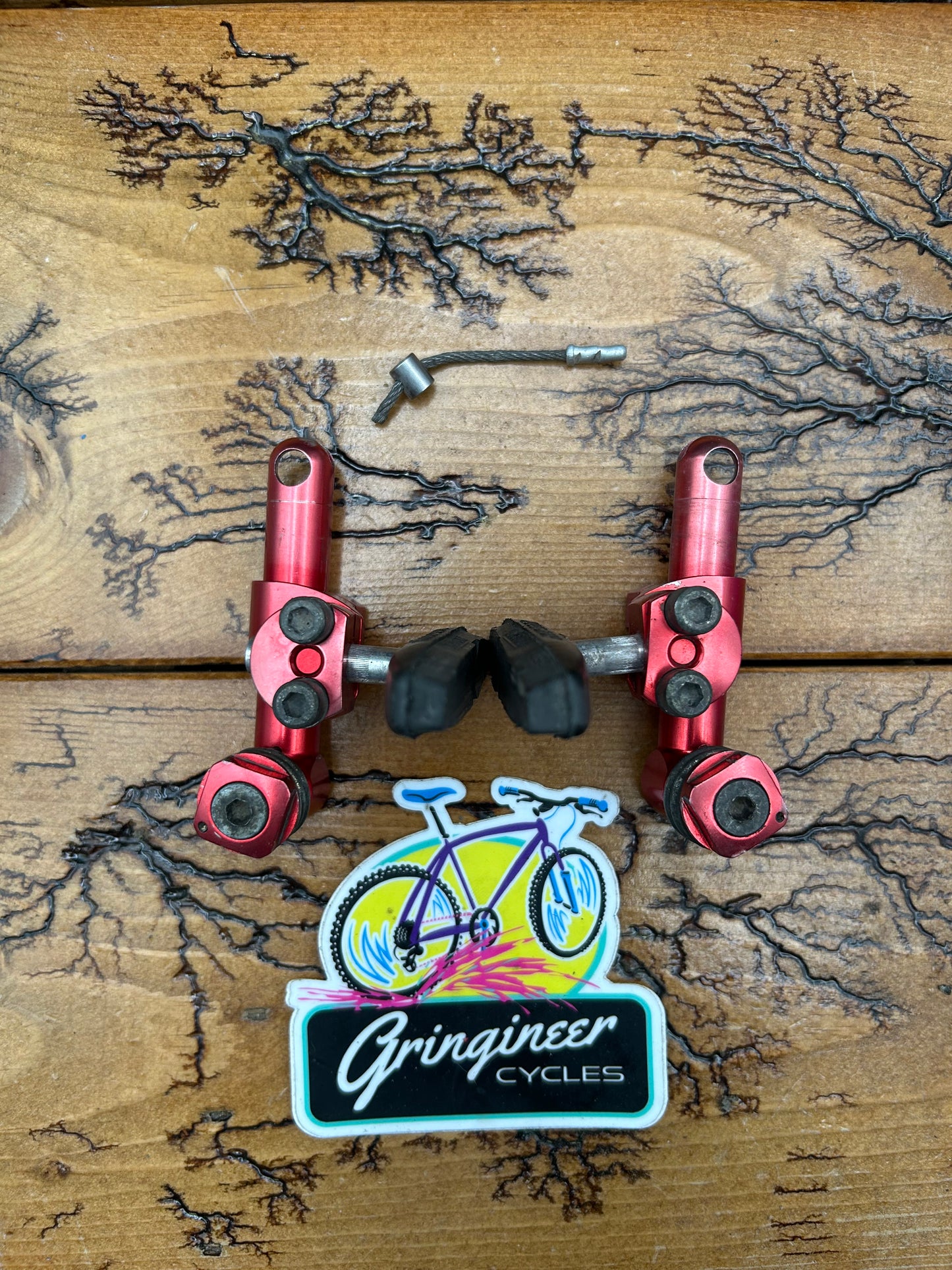 Avid Tri Align II Red ( Faded) Cantilever Brake