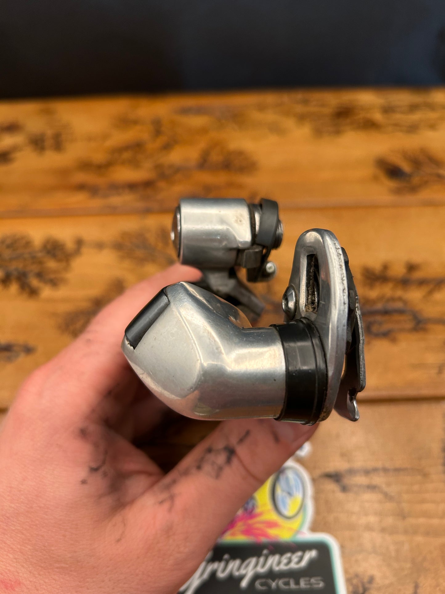 Shimano Deore XT RD-M735 Long Cage Rear Derailleur VG