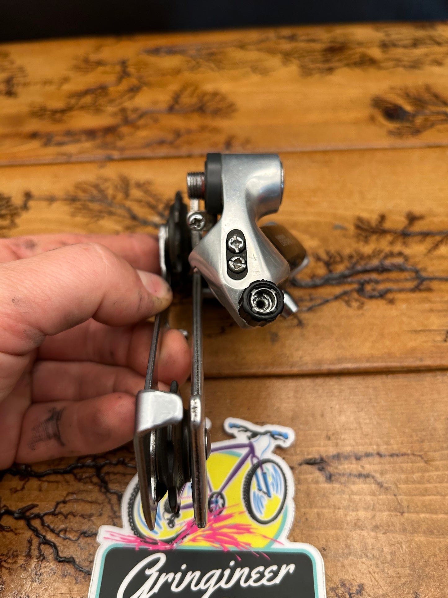 Shimano Deore XT RD-M735 Long Cage Rear Derailleur VG