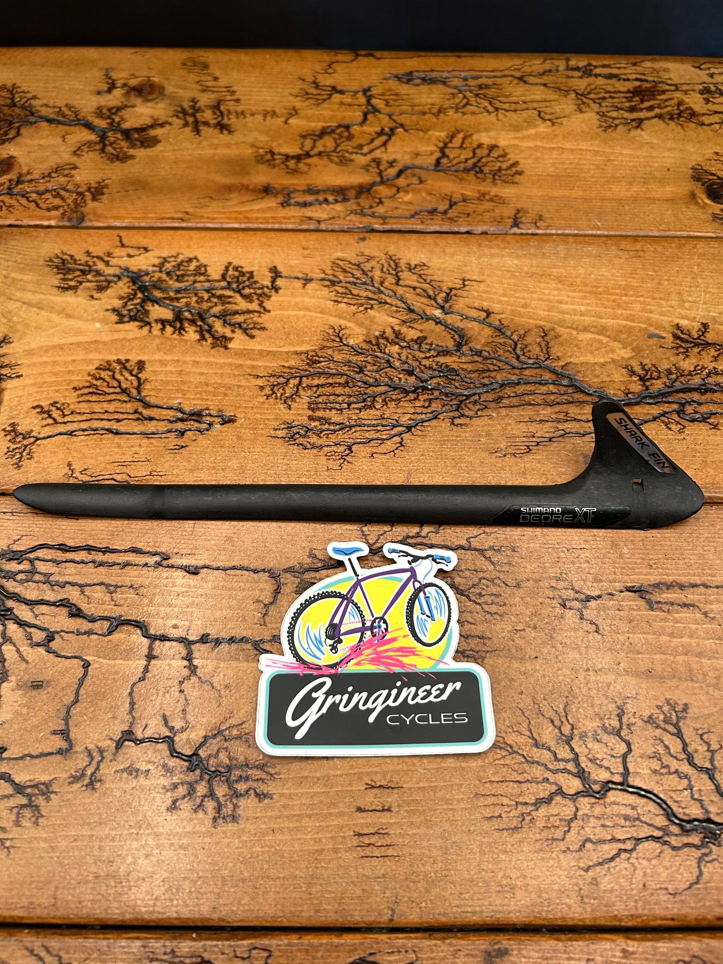 Shimano Deore XT Shark Fin Chainstay Protector
